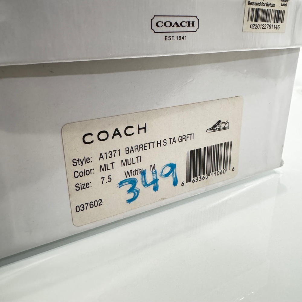 Coach Sneakers - Picture 6 of 6